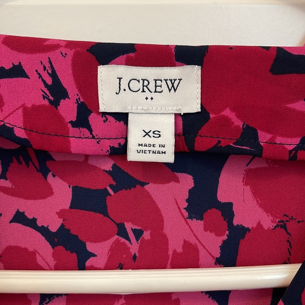 J Crew Ruffle Blouse - Picture 2 of 6